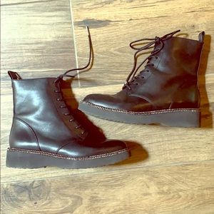 Michael Kors Tavie Combat Booties